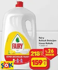 FAİRY BULASIK DETERJANI LİMON KOKULU